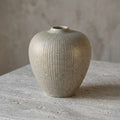 Portuguese handcrafted ceramic accent vase